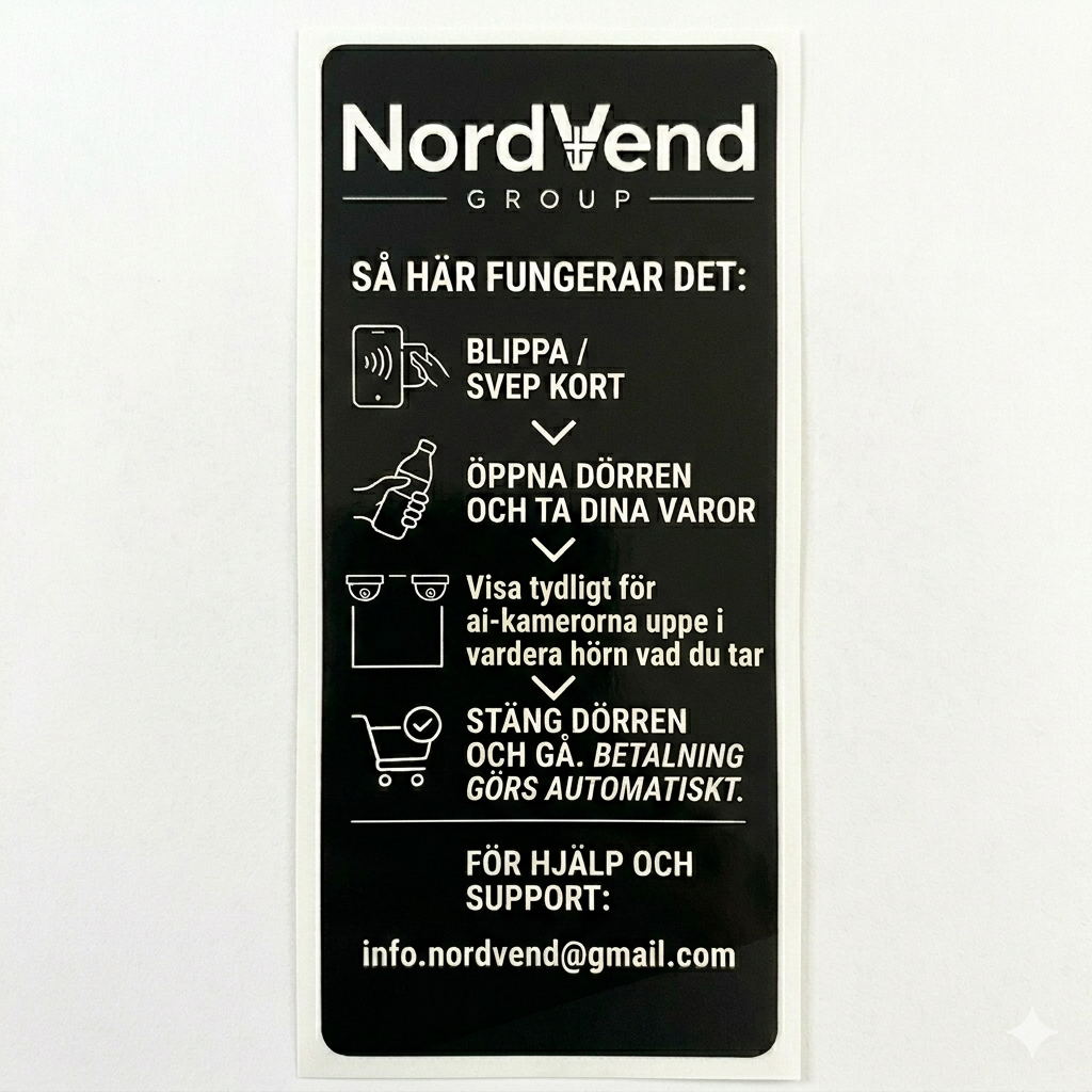 NordVend-instruktion: så gör du ett köp i fyra steg